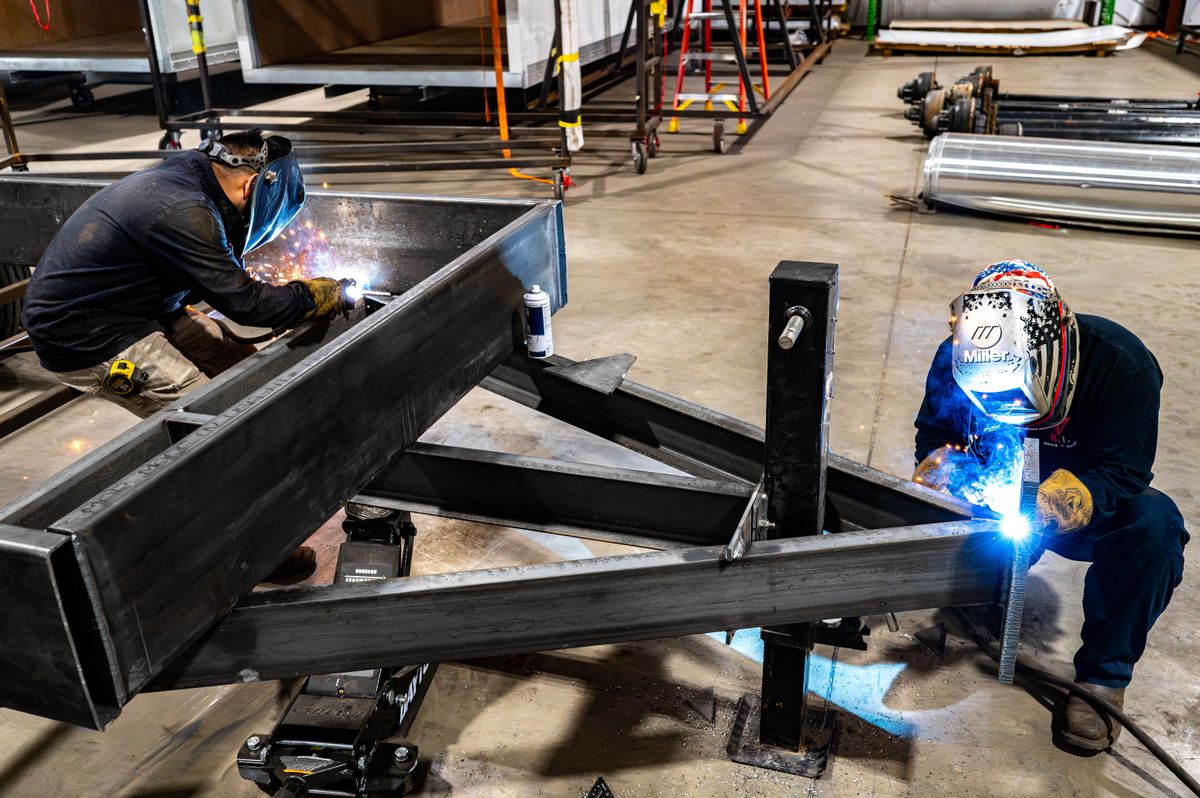 Work vehicle configured for solar power set ups