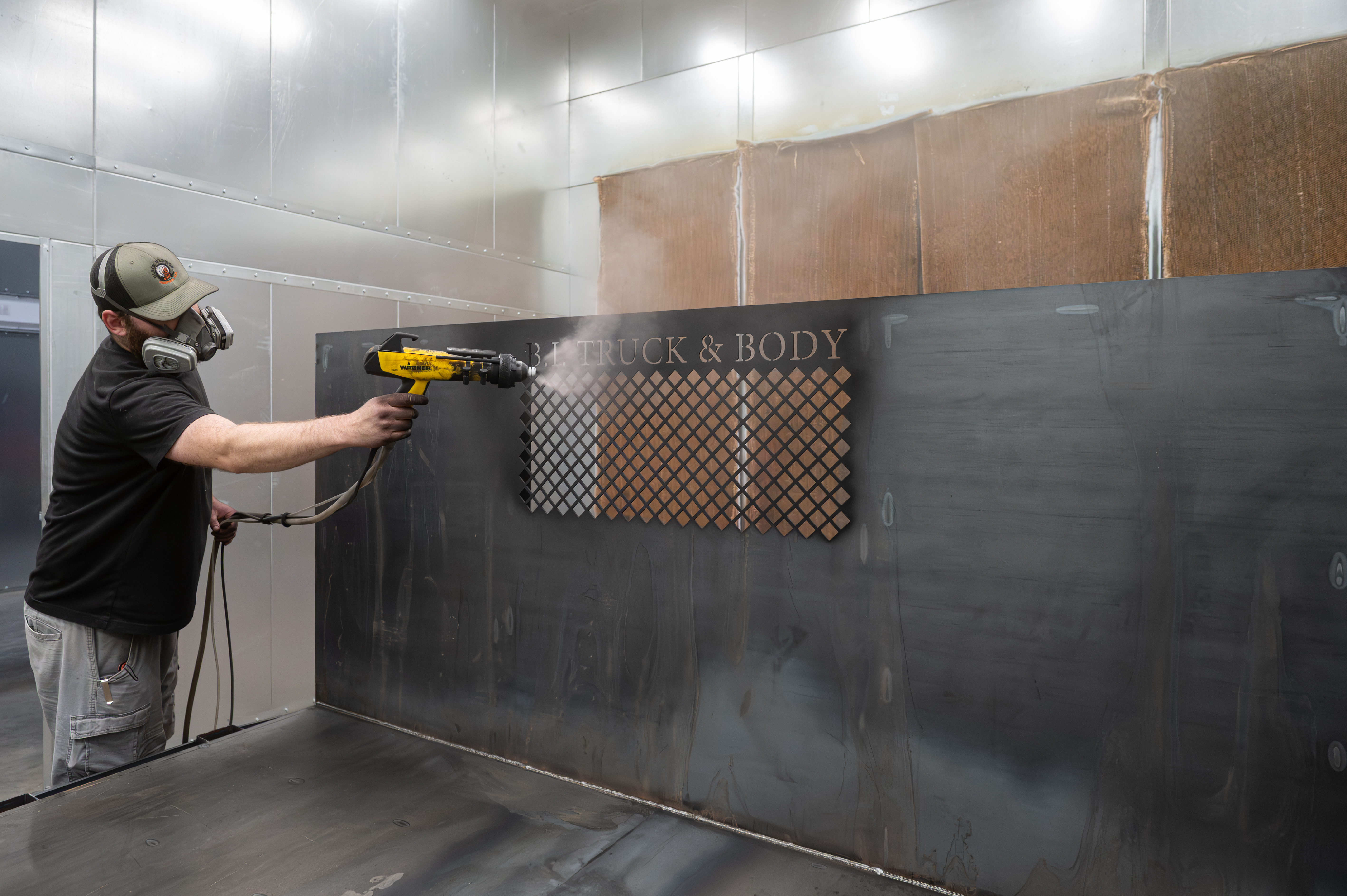 Powder Coat Booth